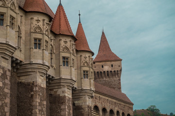 Fototapeta premium Cityscape of Hunedoara, Romania, Europe