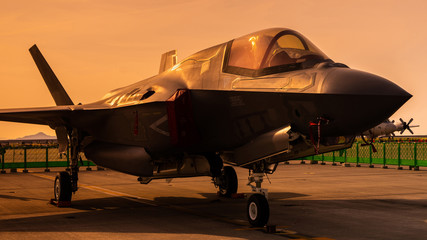 Fototapeta na wymiar F-35