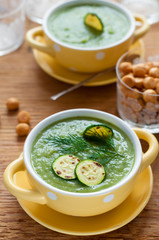 Homemade Cream of Zucchini Soup