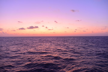 Sonnenuntergang im Südägäischen Meer, Griechenland
