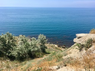 coast of mediterranean sea