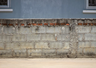 old brick home wall texture background