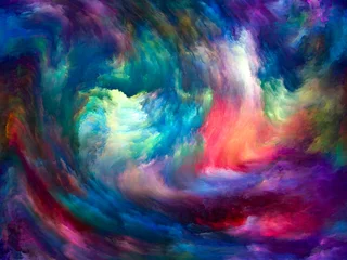 Foto auf Acrylglas Gemixte farben Künstlicher Hintergrund