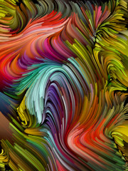 Swirling Paint Background