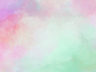 Obraz na płótnie Canvas Banner glare abstract texture. Blur pastel color background. Rainbow gradient color. Ombre girly princess style