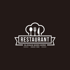 Restaurant logo vector