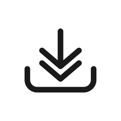 Download icon vector symbol illustration EPS 10