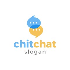 Modern Chat Logo Template
