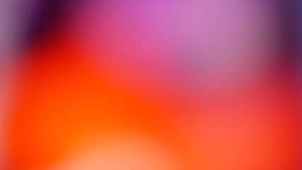 Orange gradient defocused abstract photo smooth lines pantone color background - obrazy, fototapety, plakaty