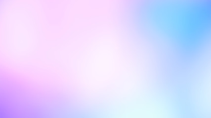 Fototapeta Pastel tone purple pink blue gradient defocused abstract photo smooth lines pantone color background obraz