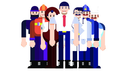 group of business people