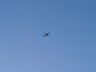 airplane flying in the sky