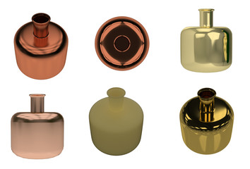 3d rendering illustration of beaker