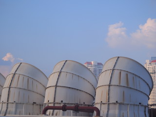 oil storage tanks