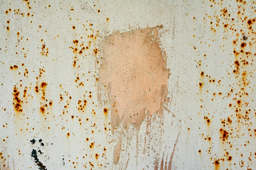 Metal texture with scratches and cracks which can be used as a background