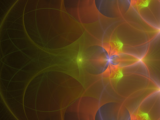Imaginatory fractal background Image