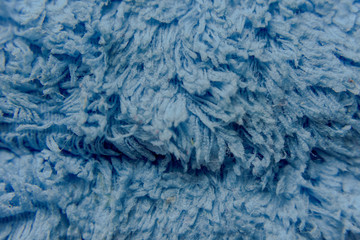 Macro texture of microfiber rag for cleaning and washing floor