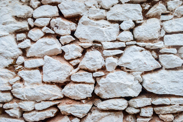 Stone wall grey bricks