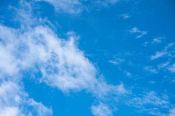 Blue sky with cloud. Beautiful natural of sky abstract or background.
