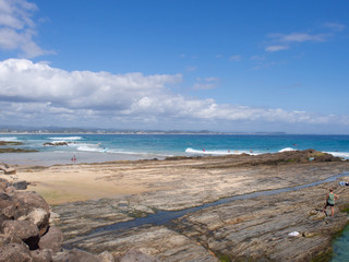 Snapper Rocks At Tweed Heads On The Gold Coast