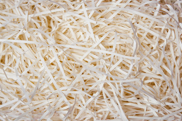 White sliced paper close up texture mixed