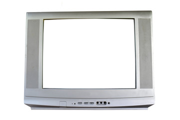 tv isolated on white background