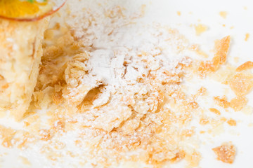 Delicious custard cake.