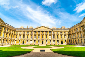 Beautiful Architecture Christ Church Cathedral in Oxford, UK
