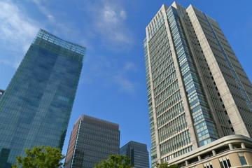Obraz premium 東京駅丸の内オフィスビル