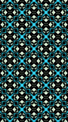 Obraz premium Ornate geometric pattern and abstract multicolored background