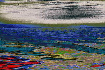 Nearly nothing than blue