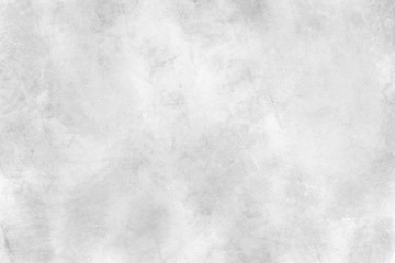 Fototapeta premium Concrete wall white color for background. Old grunge textures with scratches and cracks. White painted cement wall texture.