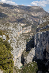 Les gorges depuis La Palud sur Verdon