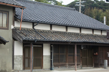 Honjin of Arai station on old Tokaido road in Kosai city, Shizuoka prefecture, Japan.