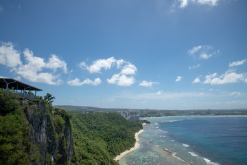 グアム_ドライブ_恋人岬