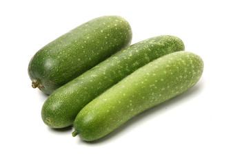 Winter melon on white background 