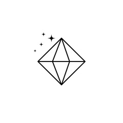 Diamond Logo Template vector icon illustration