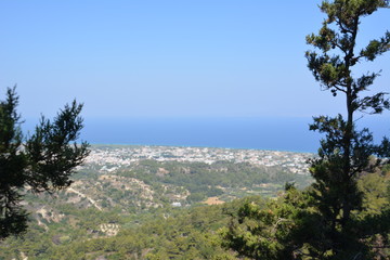 Filerimos,the Rhodes island, Greece