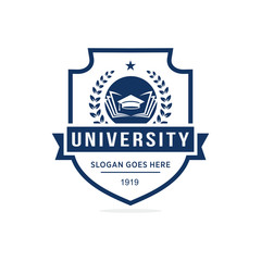 University, college logo vector