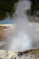 Black sands geyser basin