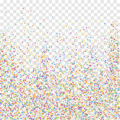 Festive confetti. Celebration stars. Colorful conf