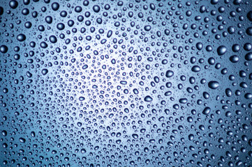 rain drops on the glass