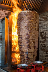 Turkish dish Doner Kebab