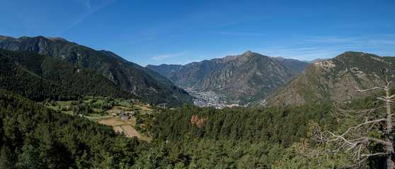 View from Mirador de Les Fonts 