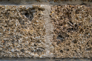 Pared de piedra ostionera,ádiz C