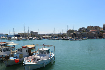 Fototapeta na wymiar Hafen Heraklion, Kreta