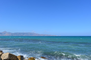 Fototapeta na wymiar Felsküste Heraklion, Kreta