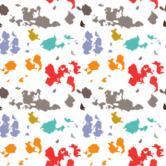 Camouflage, spotted seamless pattern