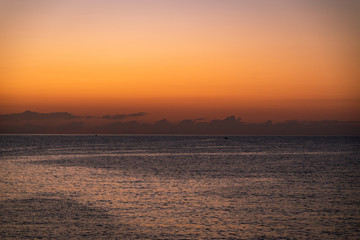 Sunrise over sea