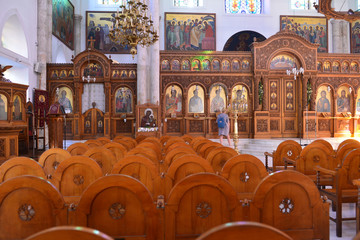Innenansicht Agios Titos Kirche Heraklion, Kreta